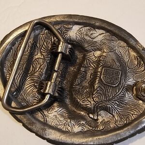 Vintage silver belt buckle